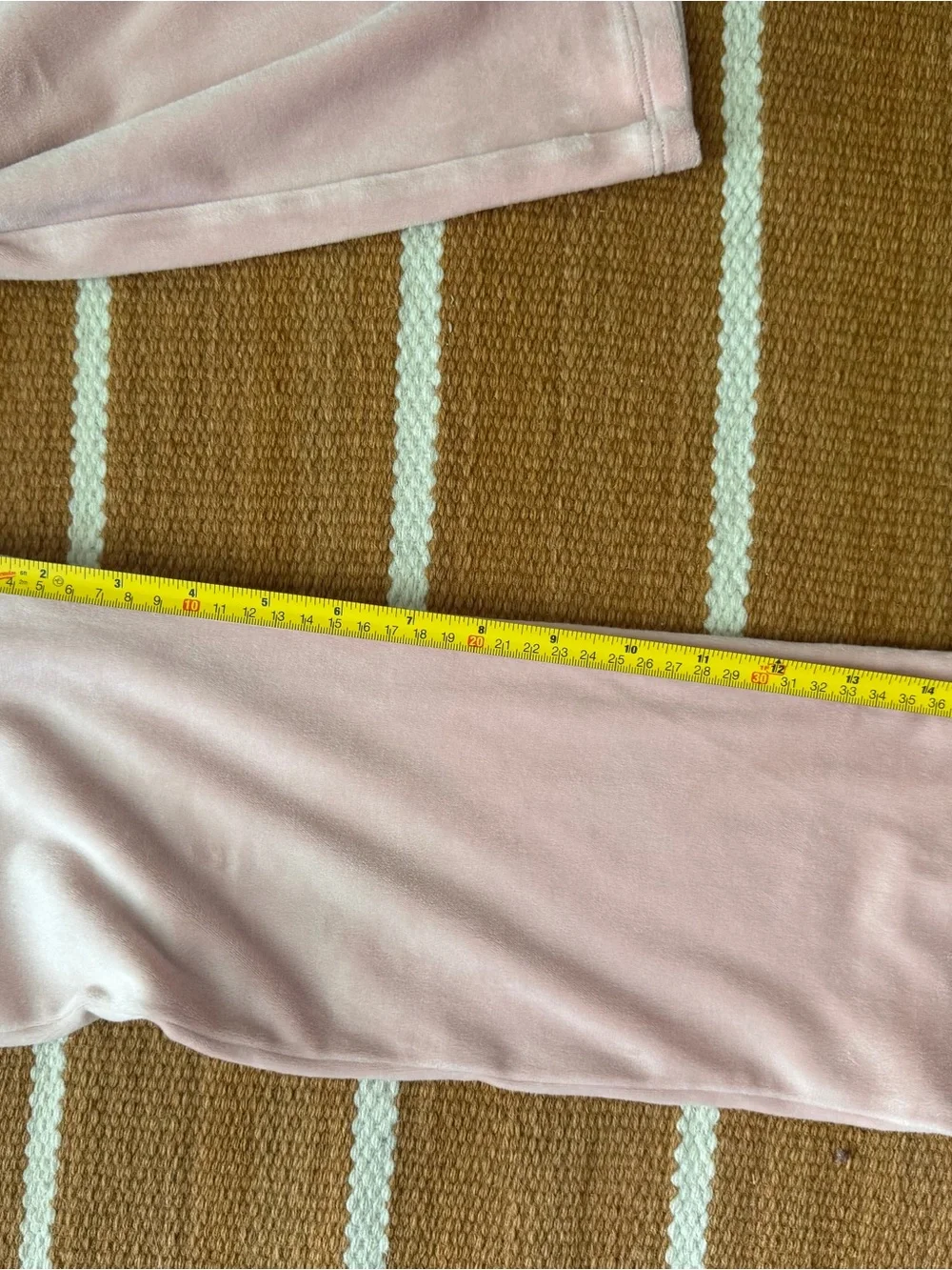 H&M Girls Velour 2-Piece Tracksuit Set – Pink – Size 4T